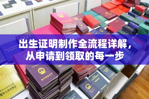 左营出生证明制作全流程详解，从申请到领取的每一步