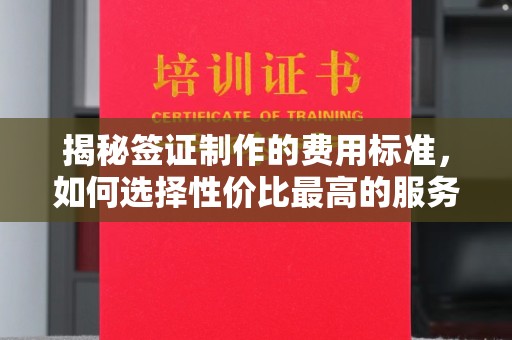 左营揭秘签证制作的费用标准，如何选择性价比最高的服务？