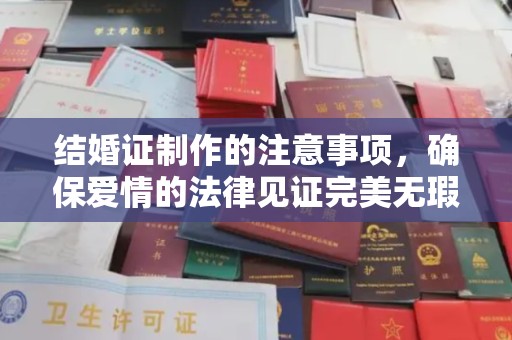 左营结婚证制作的注意事项，确保爱情的法律见证完美无瑕